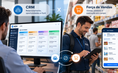 Força de Vendas x CRM: Qual a Diferença?