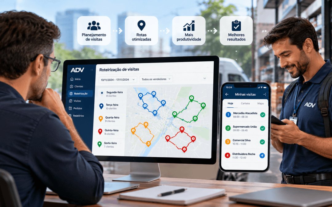 Roteirização de Vendedores Externos: Como Fazer